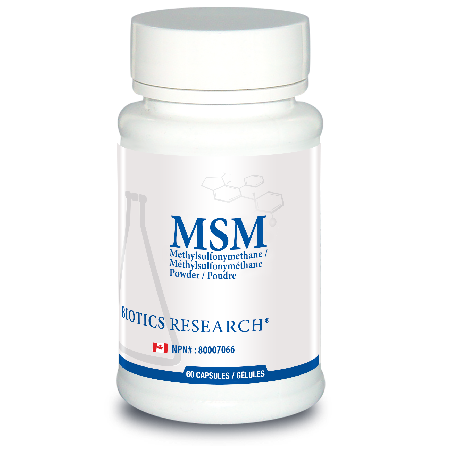 MSM | Biotics Research® | 60 Capsules
