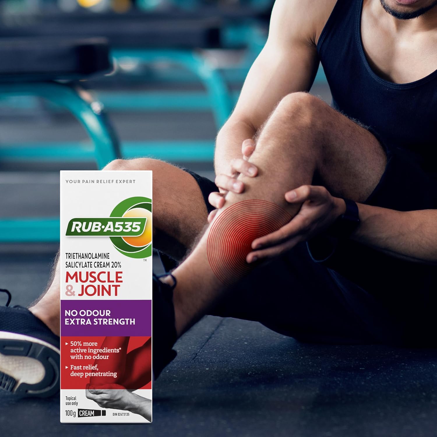 Muscle & Joint No Odour Extra Strength | RUB•A535 | 100g