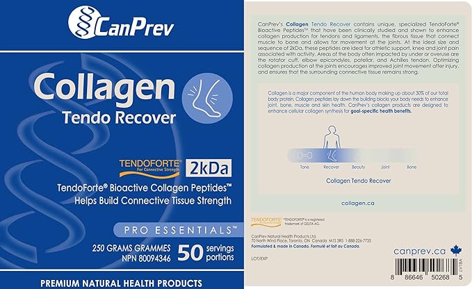 Collagen Tendo Recover | CanPrev | Powder: 250g