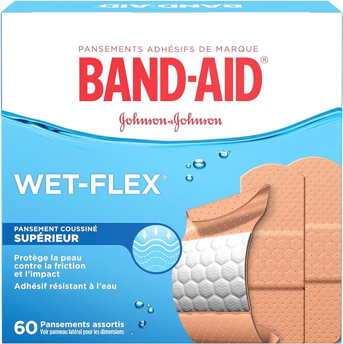 Wet-Flex® Bandages | Band-Aid® | 60 Count
