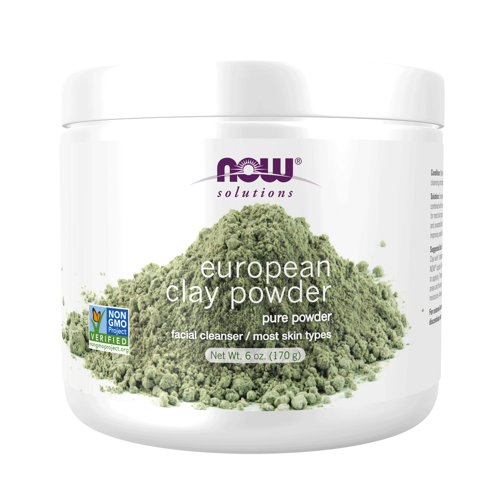 European Clay | NOW® | 170 g (6-Ounce)