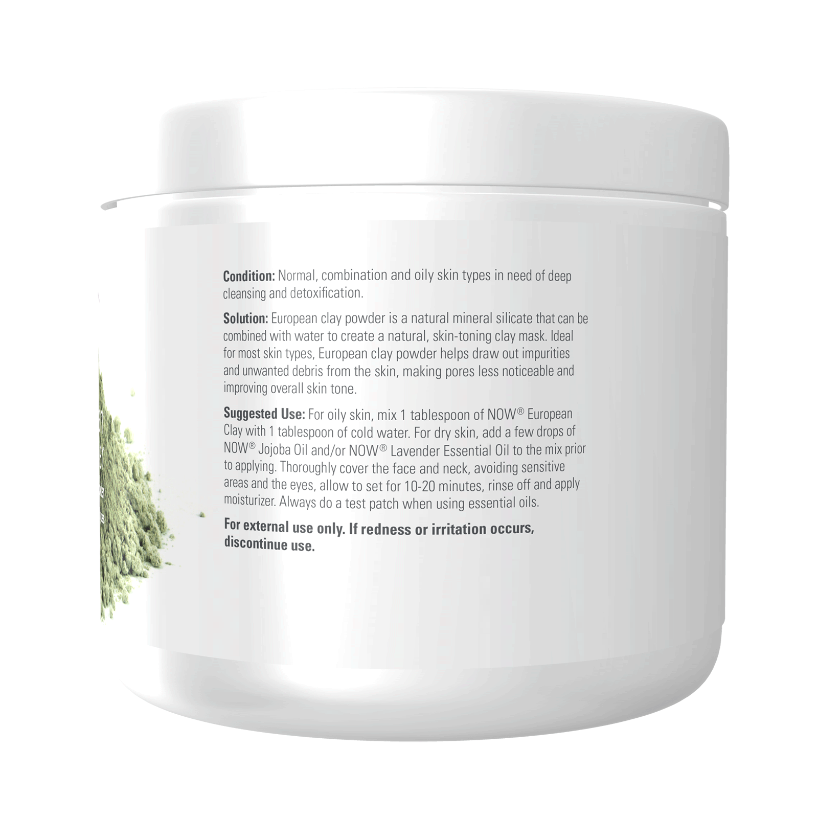 European Clay | NOW® | 170 g (6-Ounce)