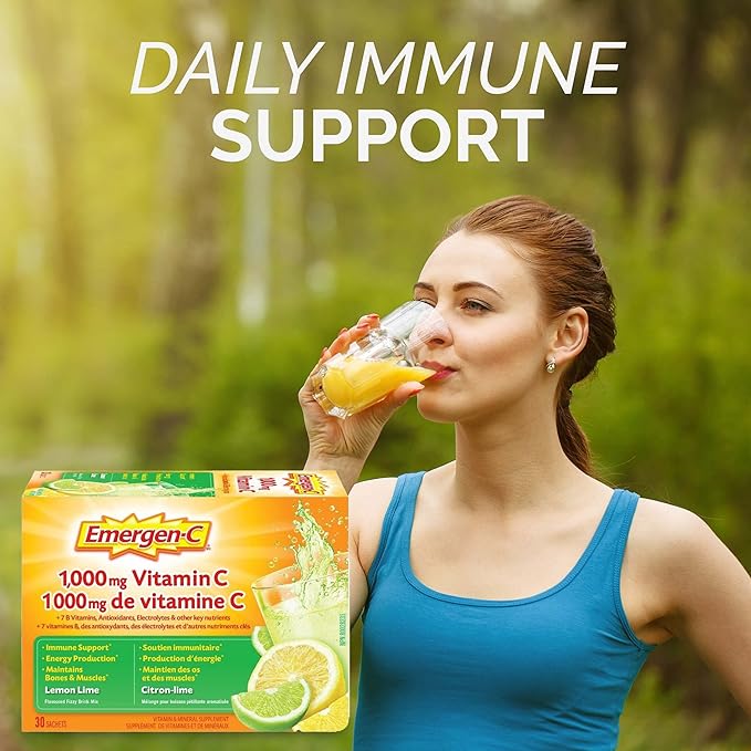 Lemon Lime | Emergen-C® | 30 Sachets