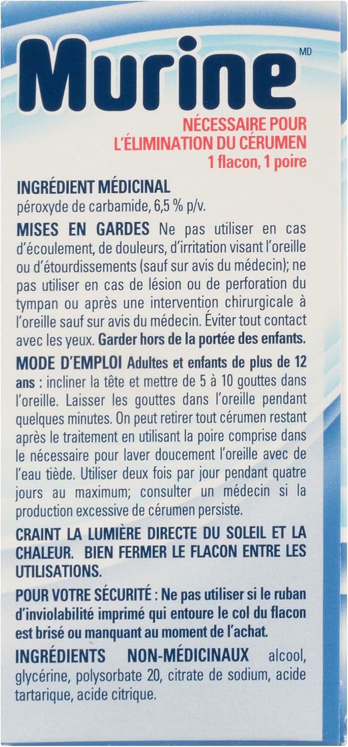 Ear Wax Removal System | Murine® | 15 mL