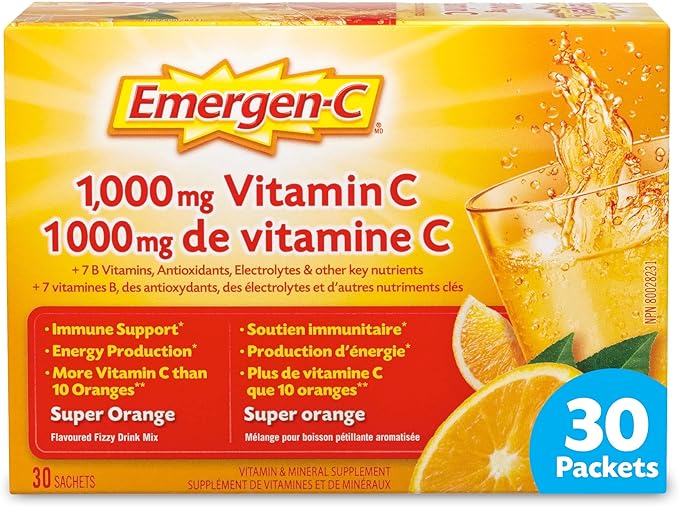 Super Orange | Emergen-C® | 30 Packets