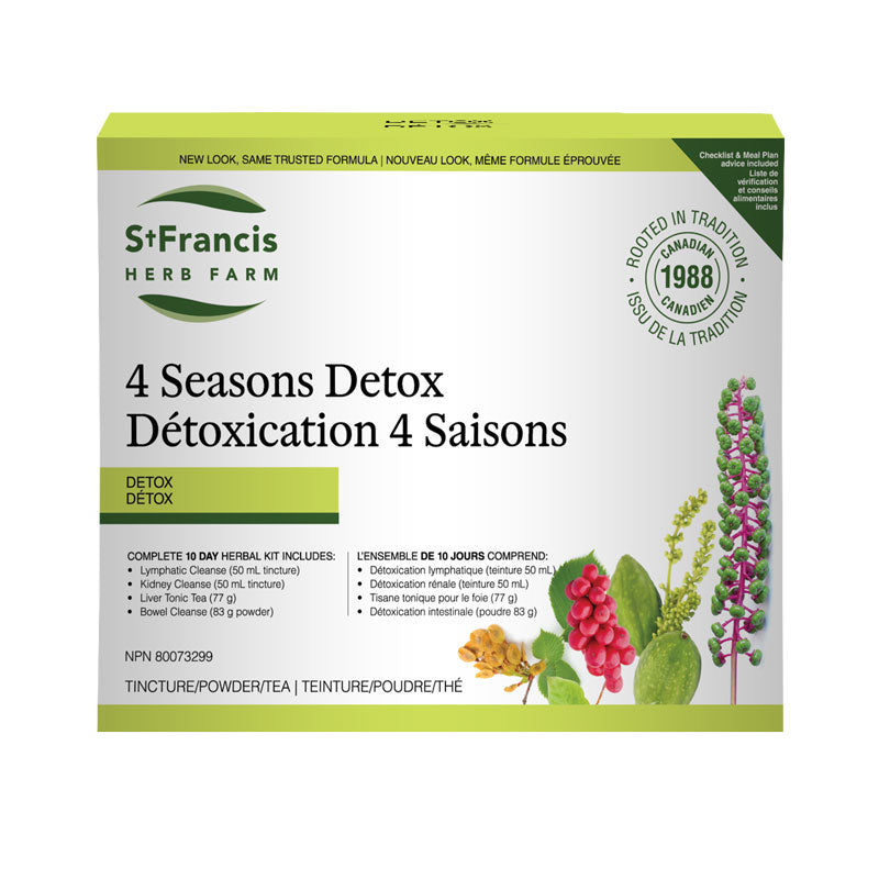 4 Seasons Detox Kit | St. Francis Herb Farm® | 1 Kit
