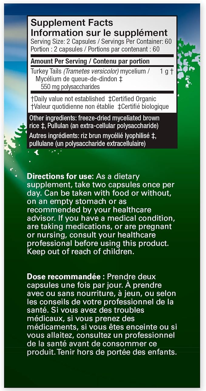 Immune Support Capsules | Host Defense® Mushrooms™ | 60 Capsules