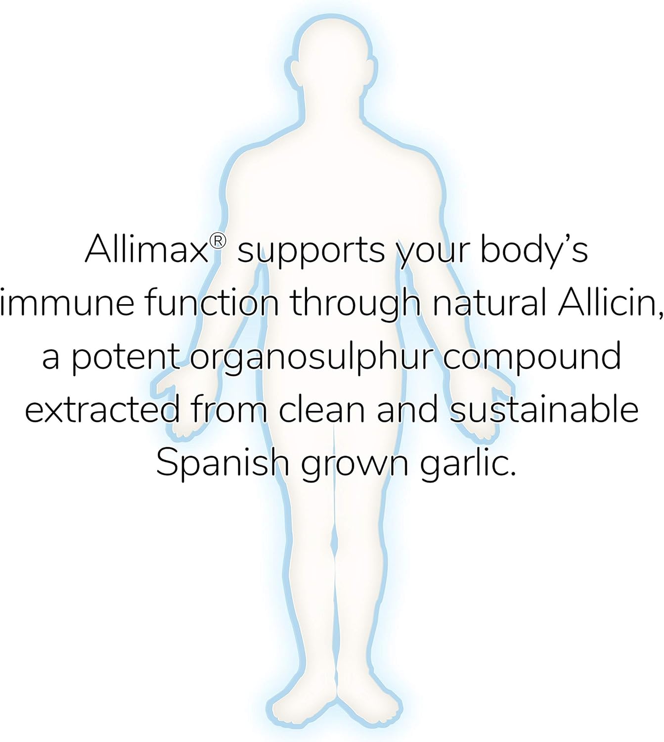 Allicin Capsules - 180mg | Allimax® | Different Sizes