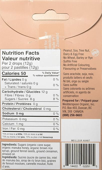 Manuka Honey Drops | Wedderspoon® | Various Flavours