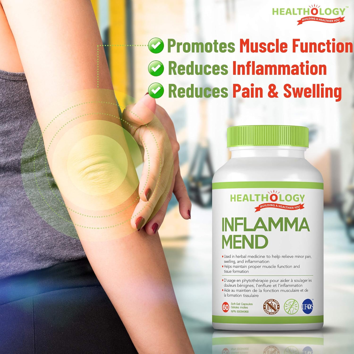 Inflamma-mend | Healthology™ | 60 Softgels