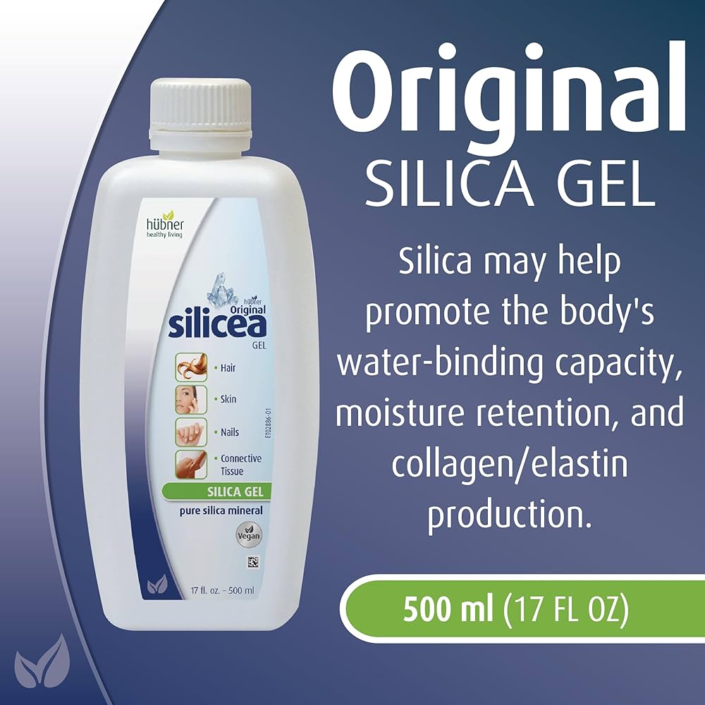Original Silicea® Colloidal Gel by Hübner – Hair, Skin & Nail Support | Various Sizes