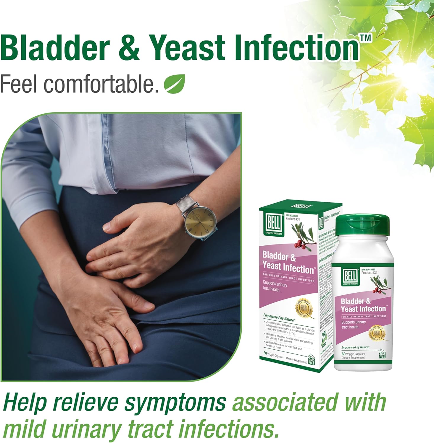 Bladder & Yeast Infection™ | Bell® | 60 Capsules