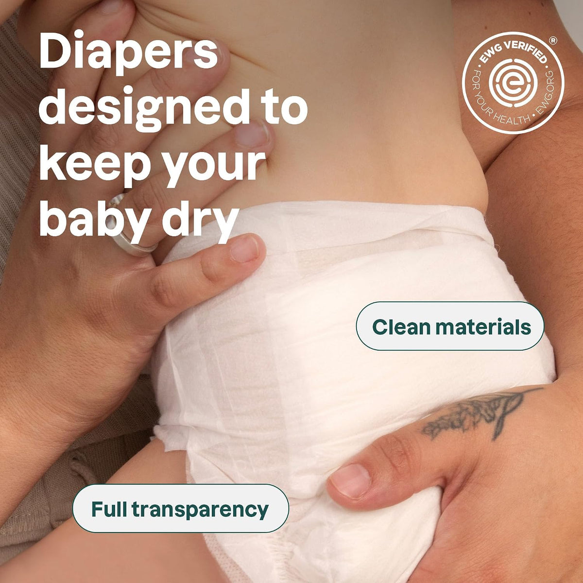 Baby Diapers | ATTITUDE® | Sizes 1–6