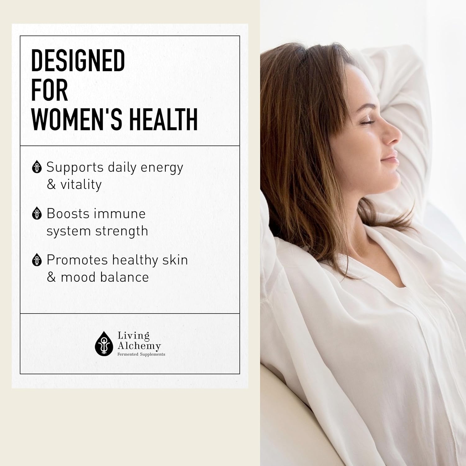 Women’s DAILY + | Living Alchemy | 60 Vegan Capsules