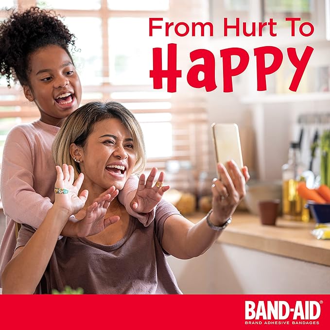 Decorated Bandages for Kids and Toddlers | Band-Aid® | 20 Count