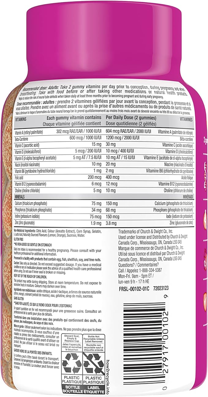 Prenatal Multivitamin | First Response™ | 90 Gummies