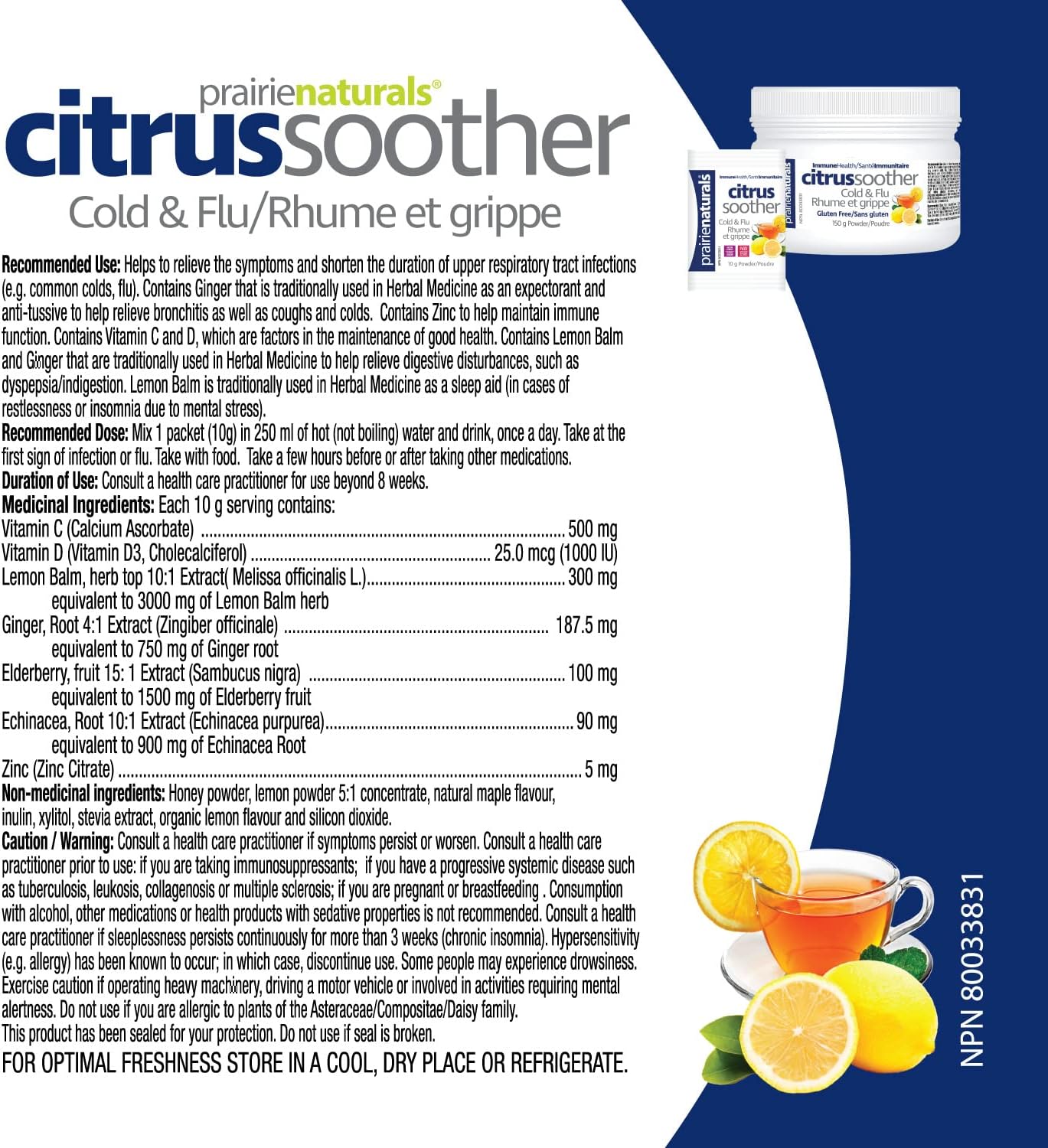 Citrus Soother | Prairie Naturals® | Various Sizes