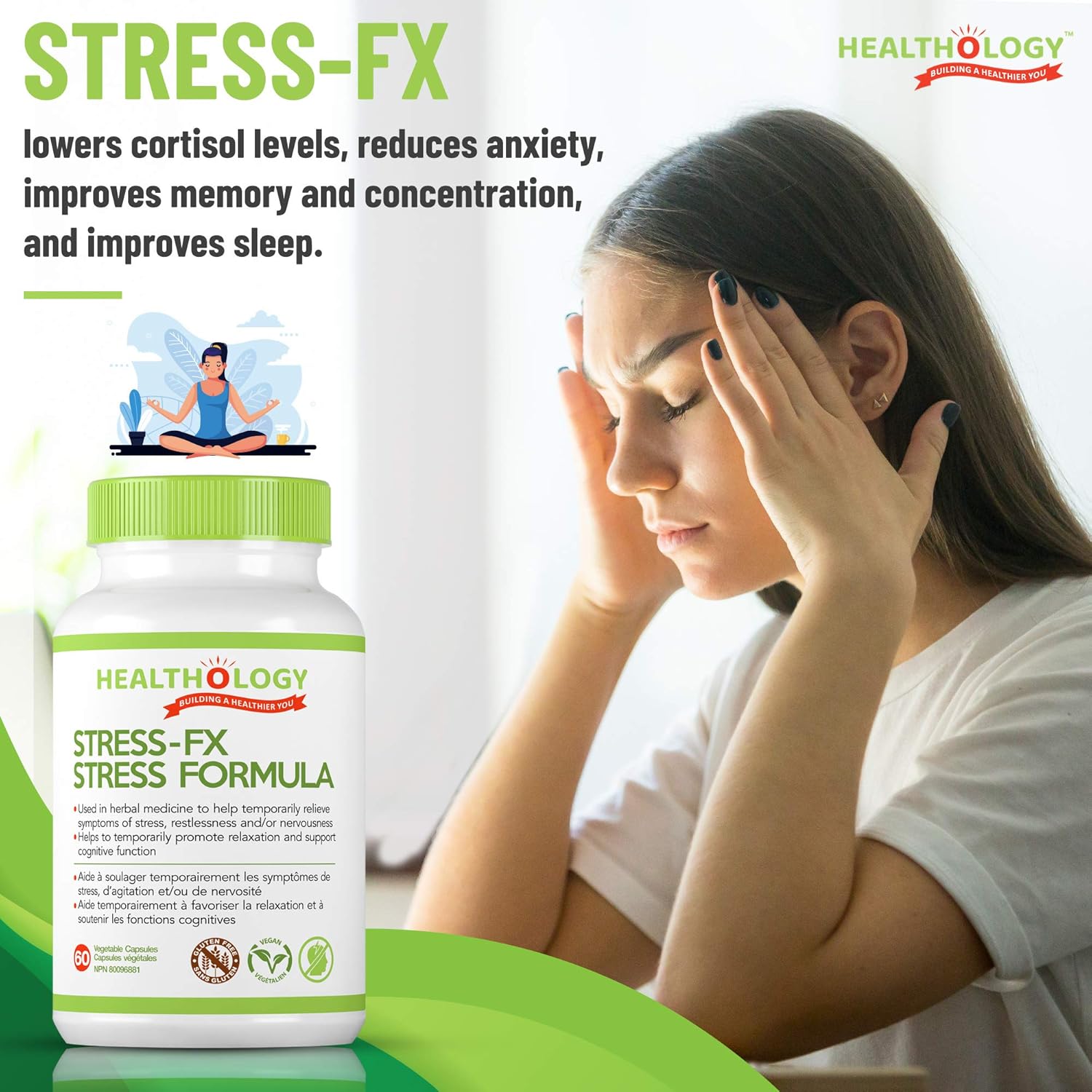 Stress-FX | Healthology™ | 60 Capsules