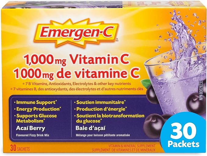 Acai Berry | Emergen-C® | 30 Sachets
