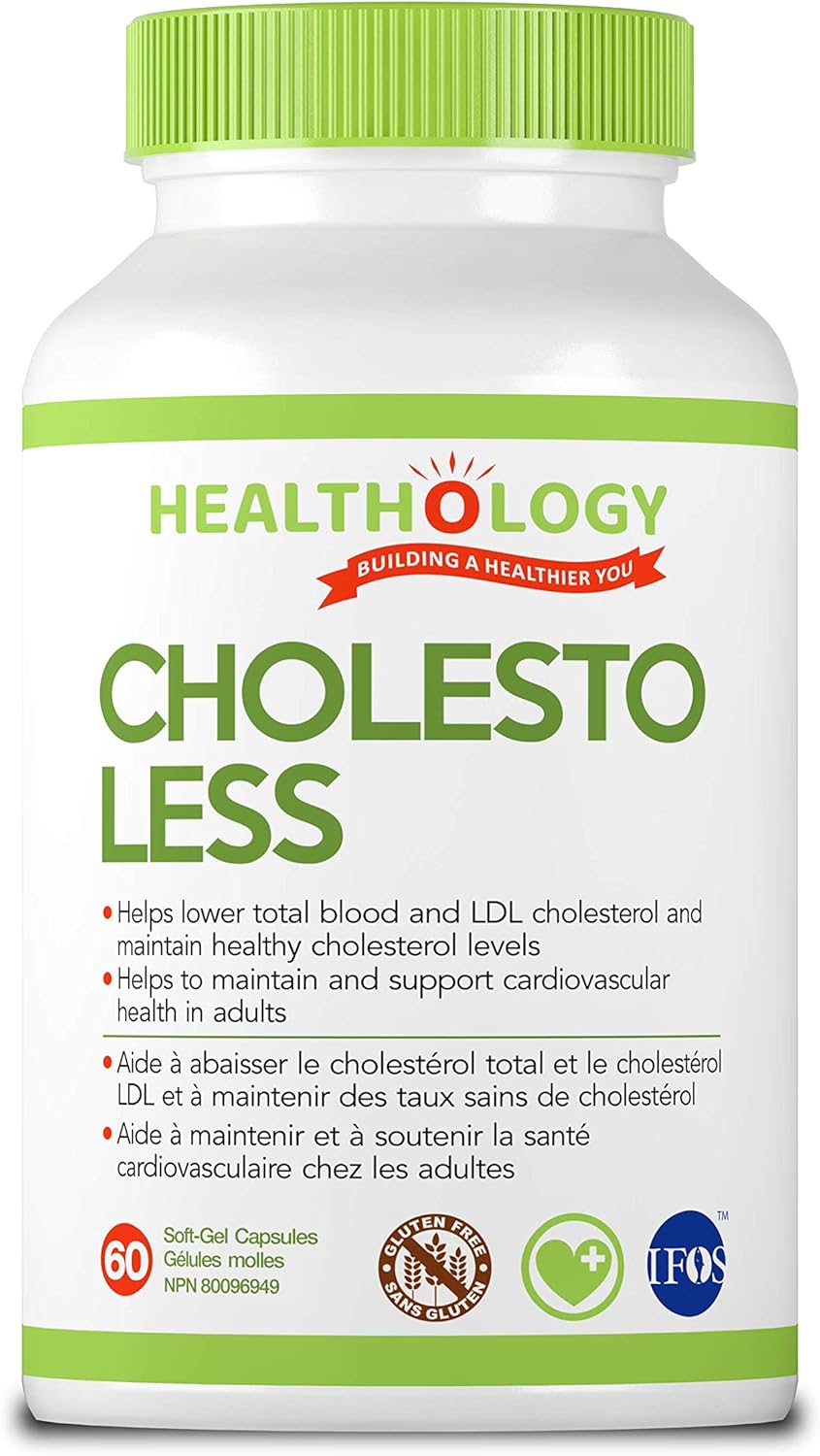Cholesto-less | Healthology™ | 60 Softgels