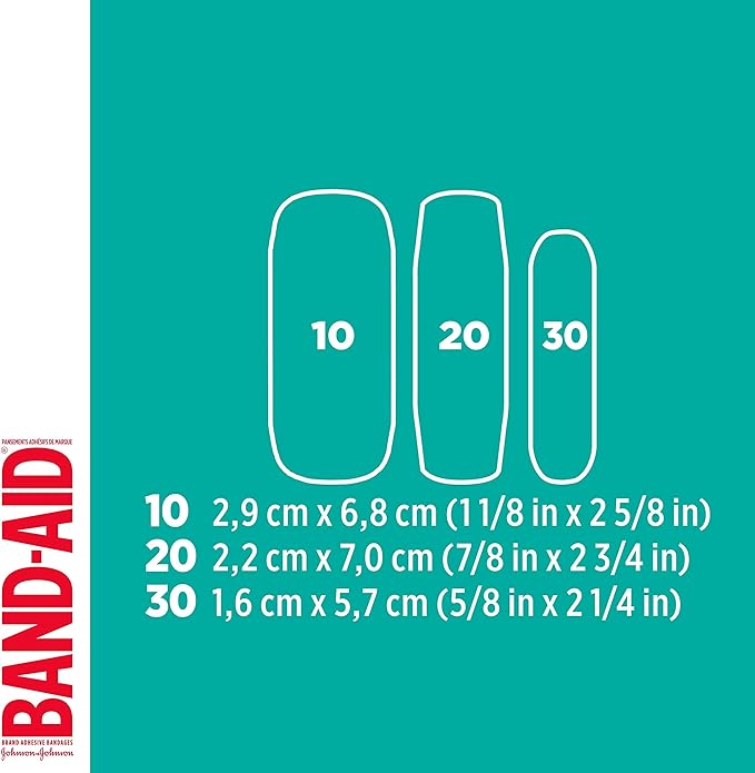 Skin-Flex® Bandages Value Pack (Assorted Sizes) | Band-Aid® | 60 Count