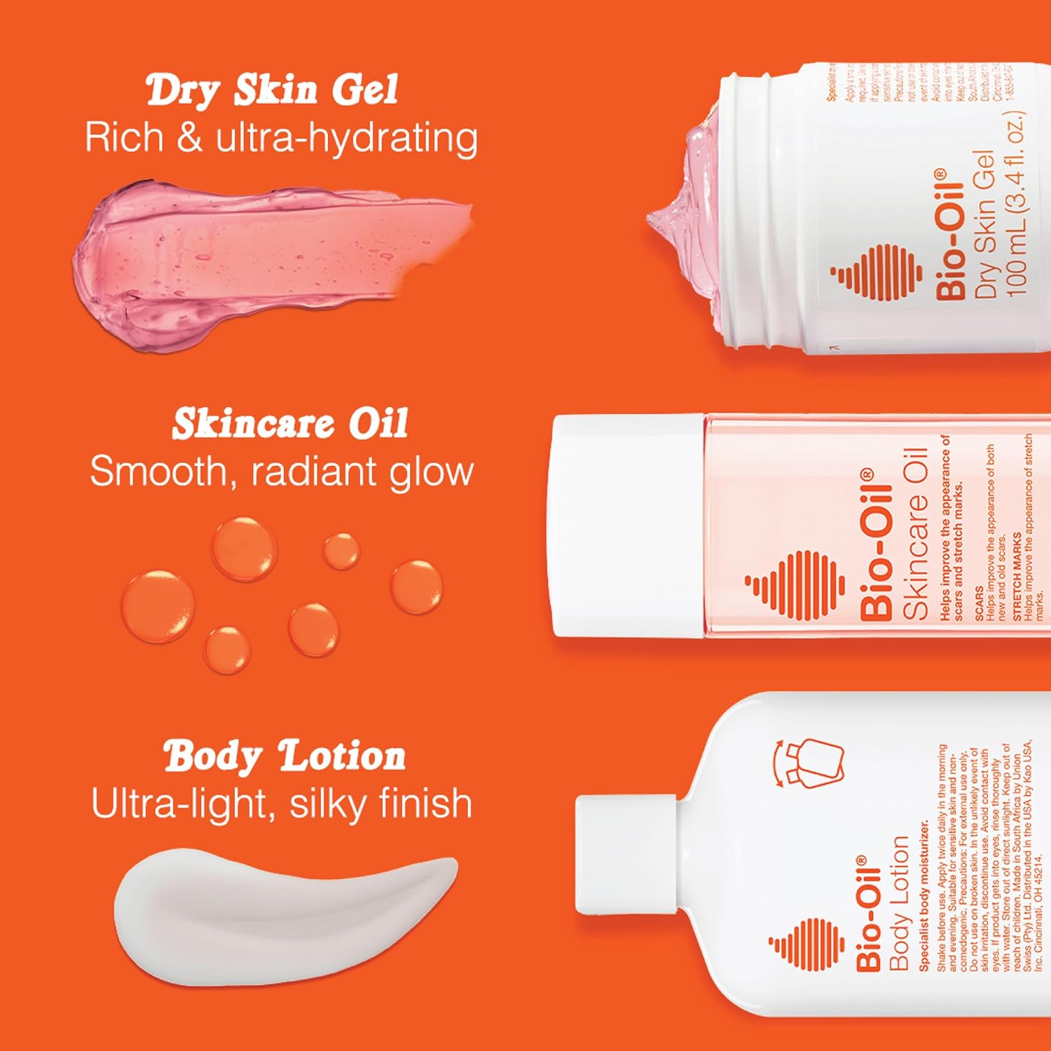 Skincare Oil by Bio-Oil® – Scars, Stretch Marks & Hydration Support | Various Sizes