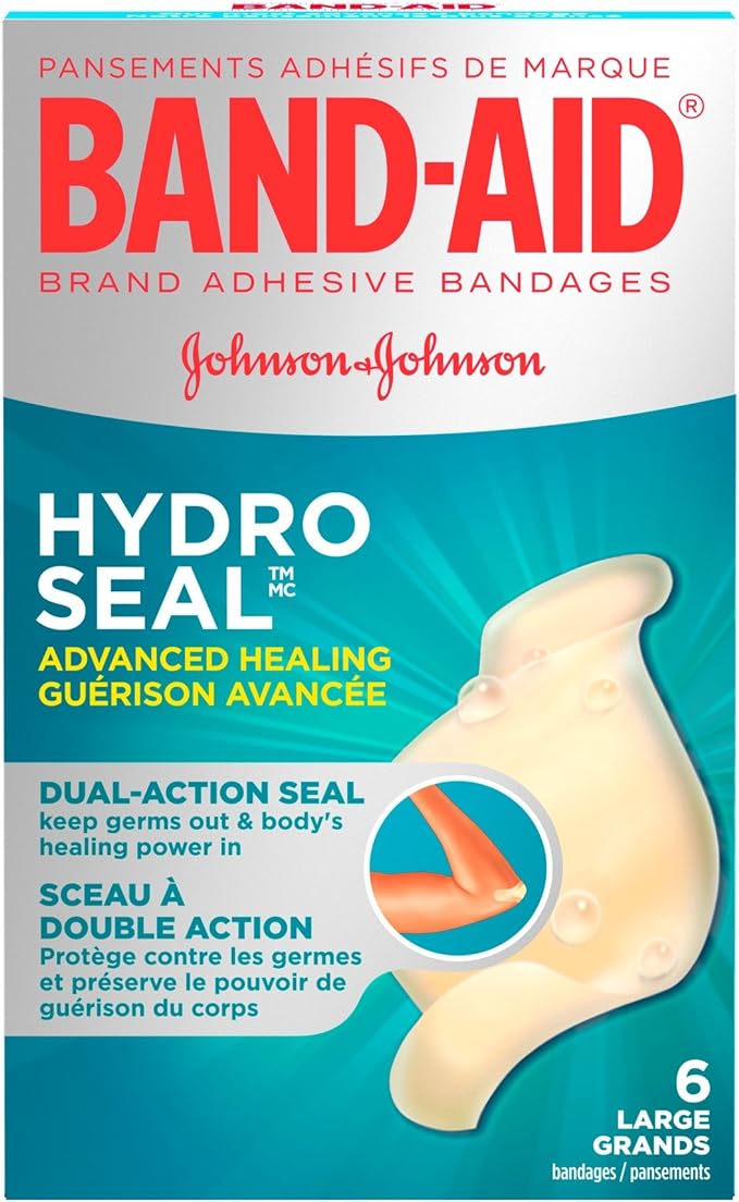 HYDRO SEAL™ Adavanced Healing Large Bandages | BAND-AID® | 6 Count