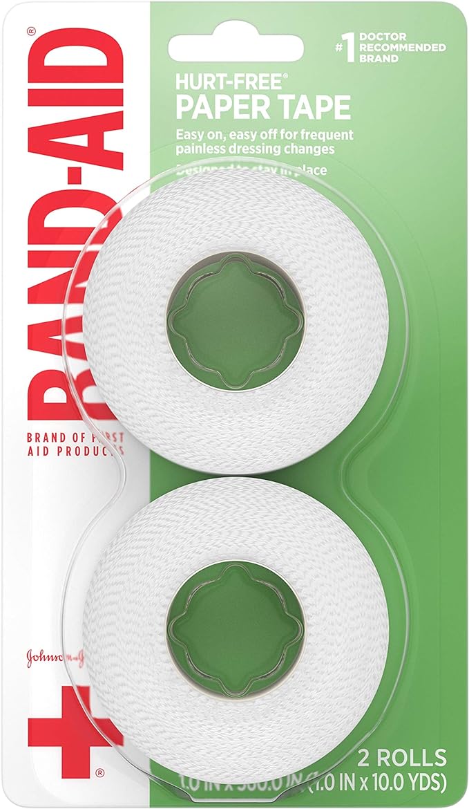 Hurt-Free® Wrap | Band-Aid® | 2 In x 5 Yds or 1 In x 10 Yds