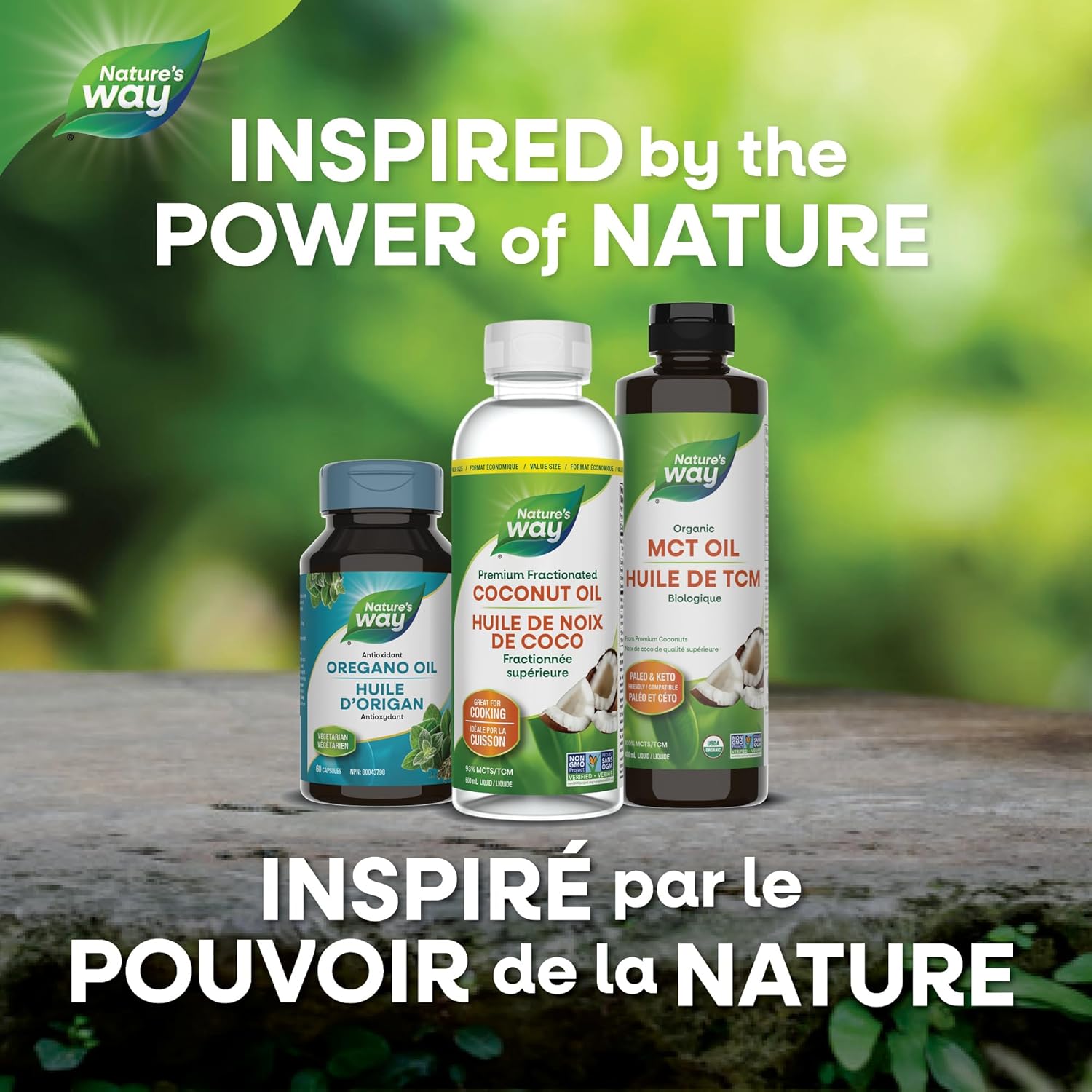 Liquid Coconut Oil | Nature's Way® | 300 mL OR 600 mL