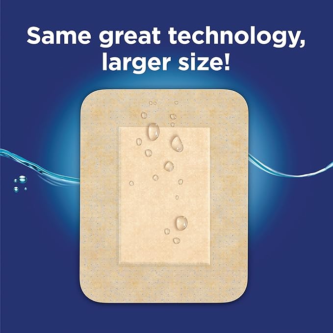 Water Block® Large Adhesive Pad | Band-Aid® | 6 Count