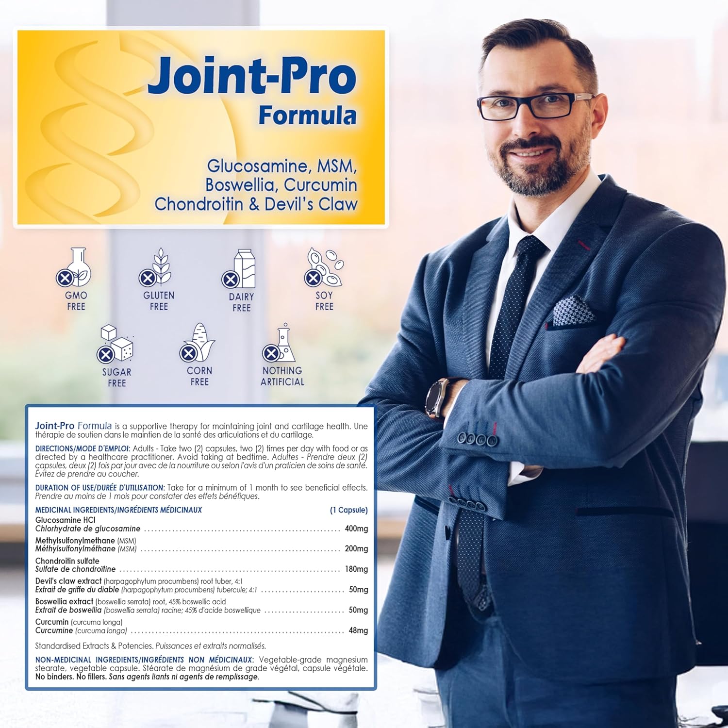Joint-Pro Formula | CanPrev | 90 Veggie Capsules