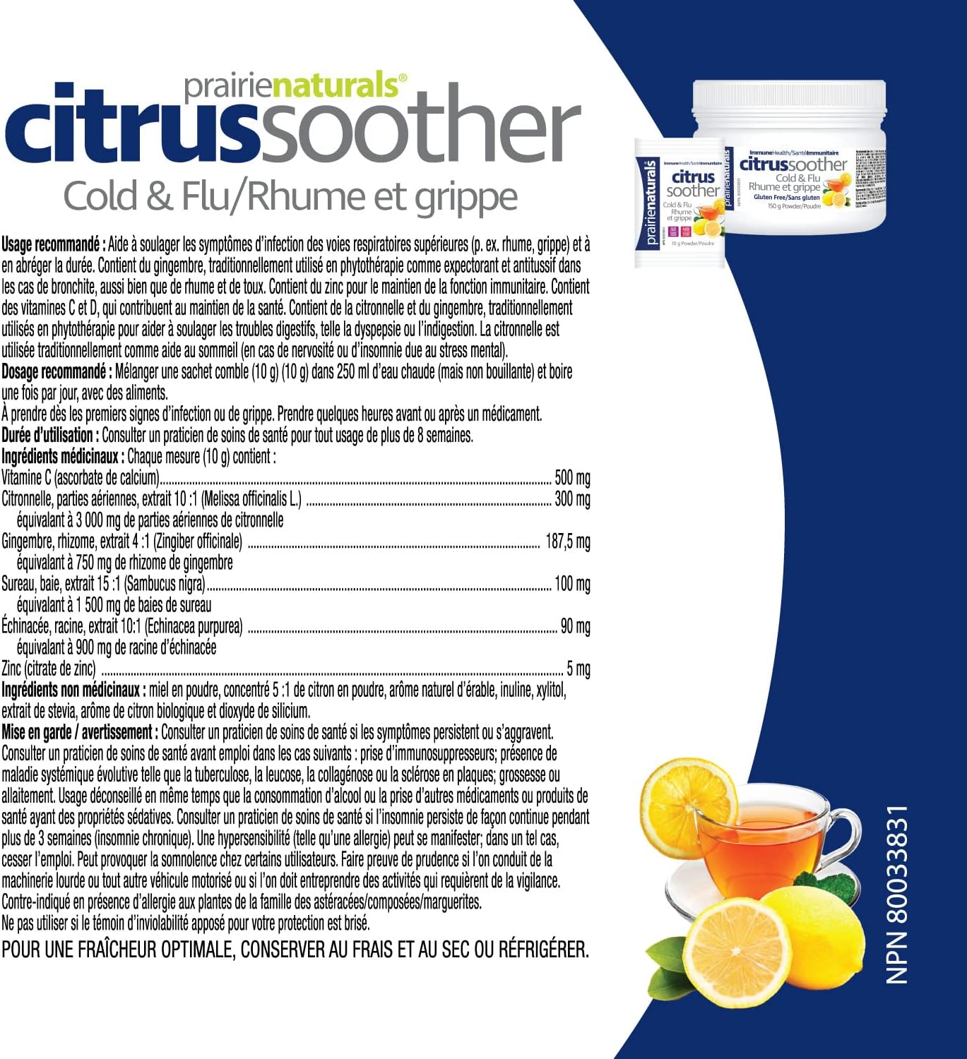 Citrus Soother | Prairie Naturals® | Various Sizes