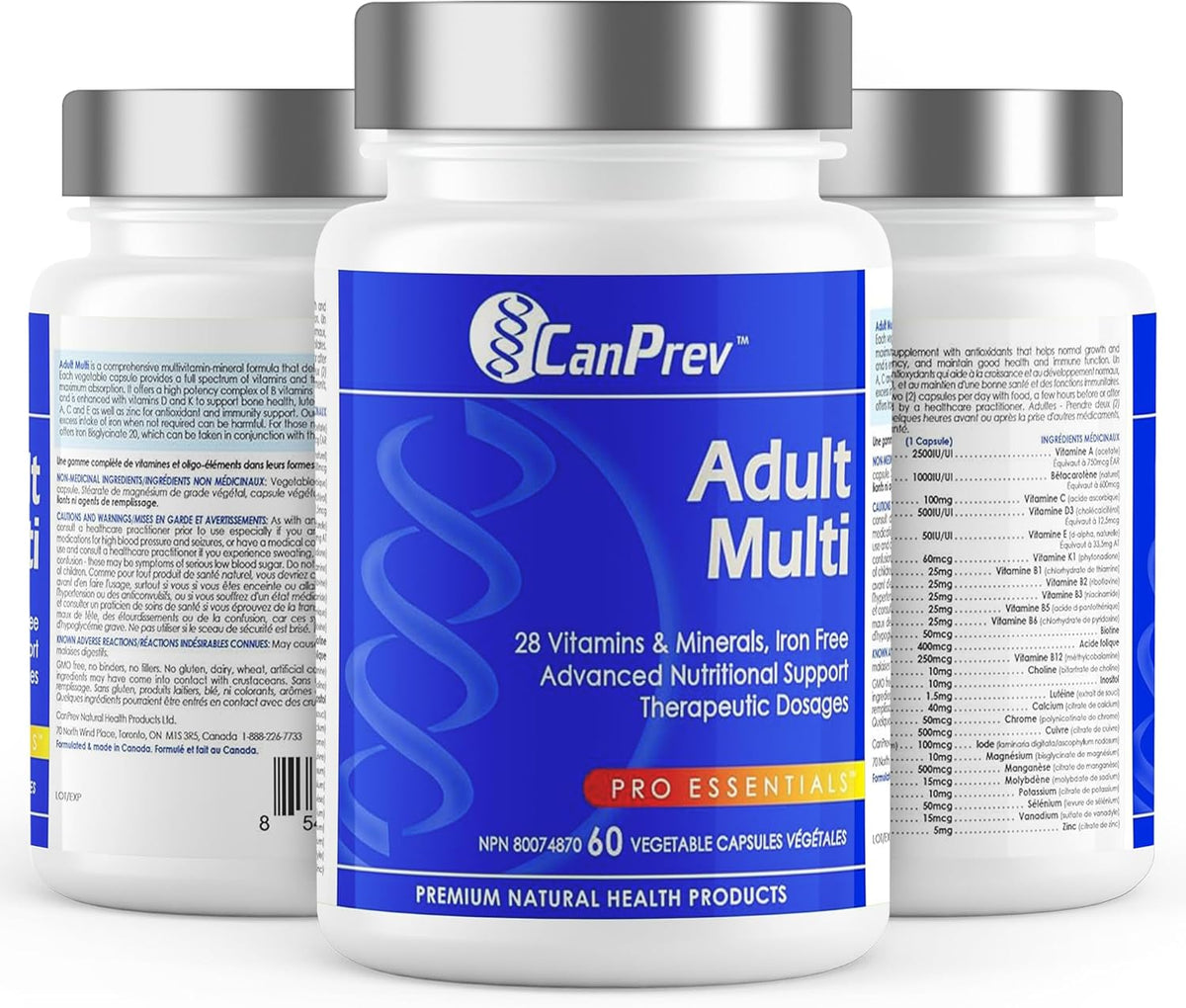 Daily Wellness Routine – Multivitamin, Omega-3 & Magnesium Support