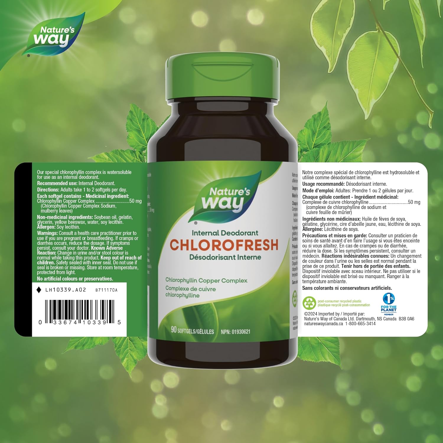 Chlorofresh® | Nature's Way® | 90 softgels