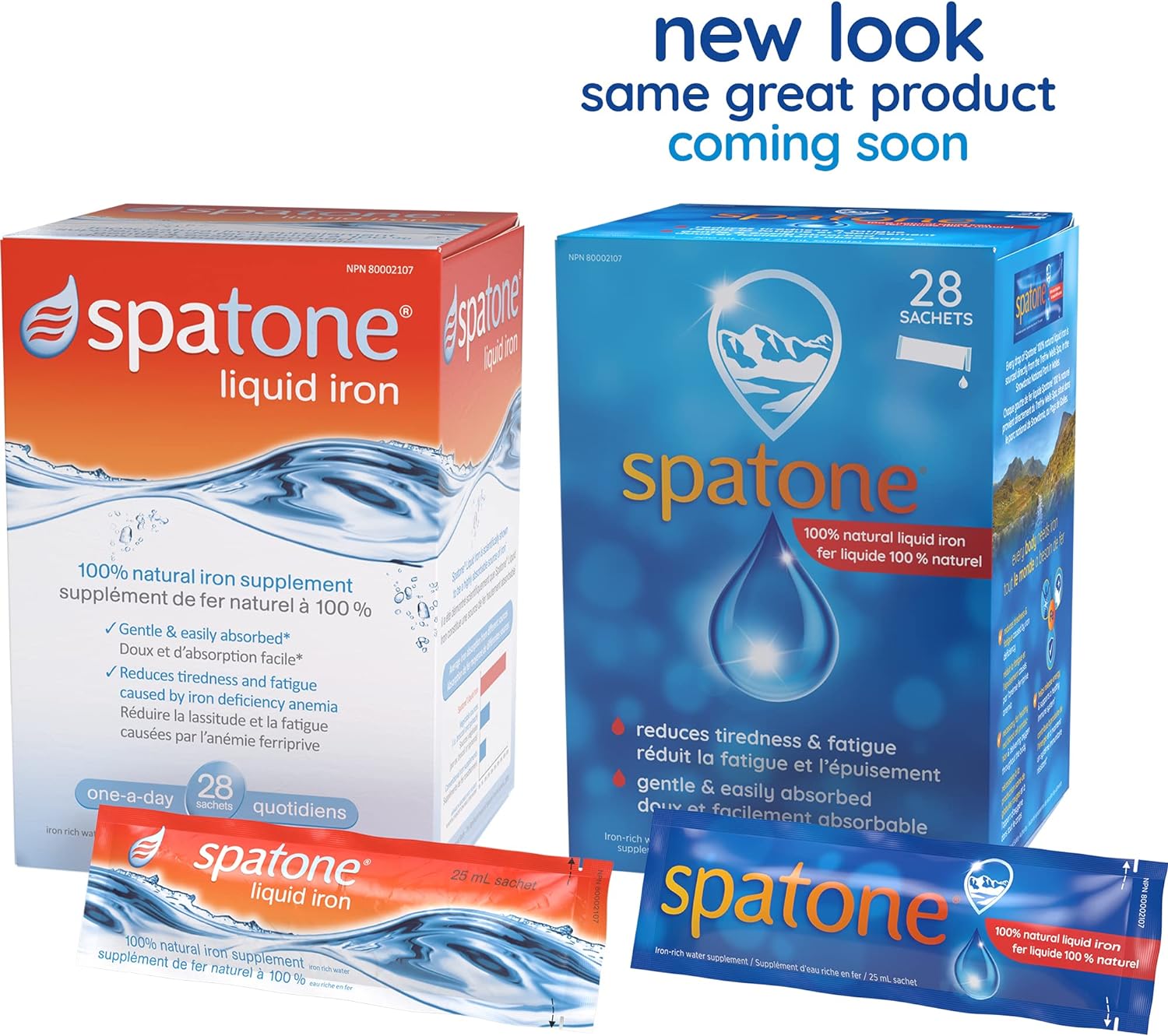 Liquid Iron | Spatone® | Pack of 1 (28 Sachets)