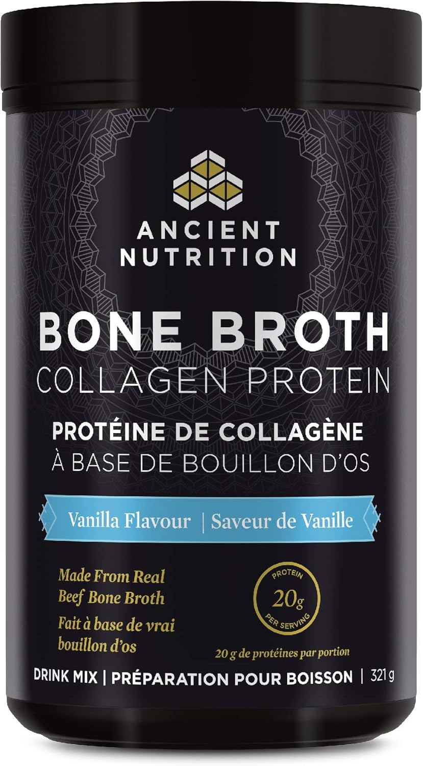 Bone Broth Collagen Protein | Ancient Nutrition | Different Flavors
