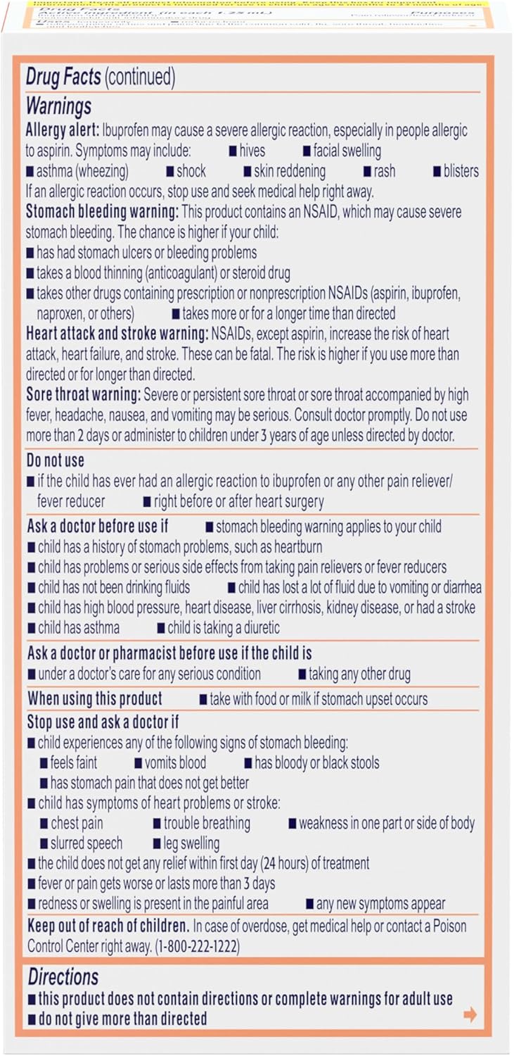 Infants' Ibuprofen Oral Suspension | Motrin® | 30 mL