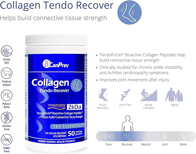 Collagen Tendo Recover | CanPrev | Powder: 250g