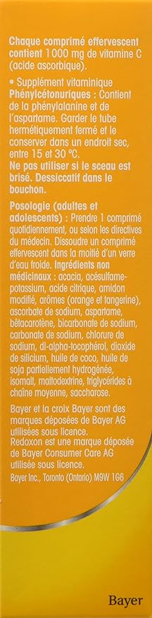 Vitamin C Effervescent Tablets | Redoxon® | 15-Count