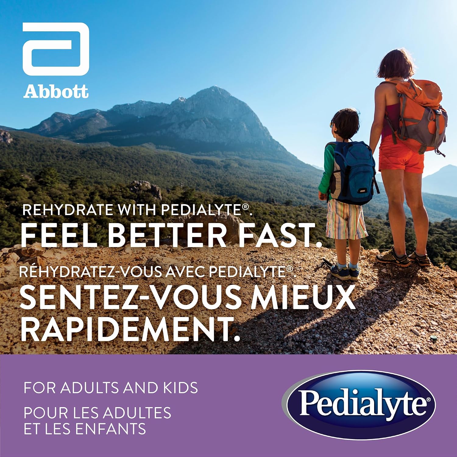 Electrolyte Oral Rehydration Solution | Pedialyte® | 1 L (1000 mL)