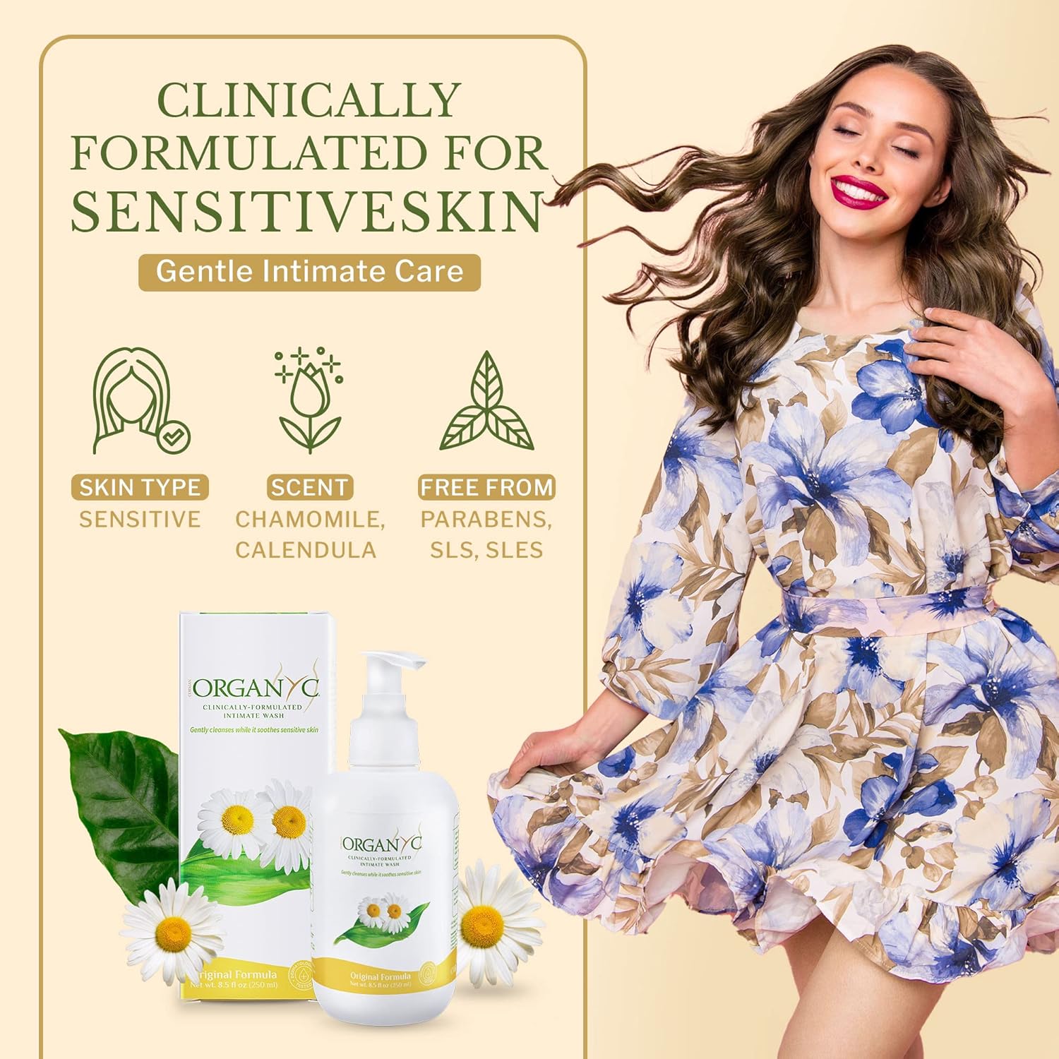 Feminine Intimate Wash | Organyc® | 250 mL