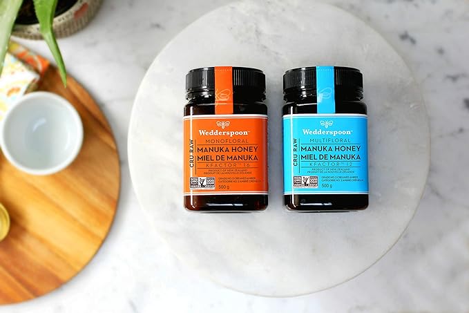 Raw Multifloral Manuka Honey | Wedderspoon® | Various Sizes
