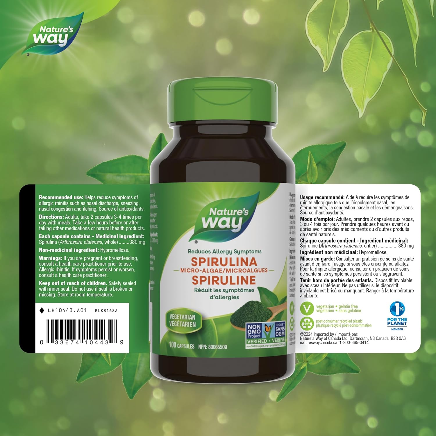 Spirulina | Nature's Way® | 100 Capsules