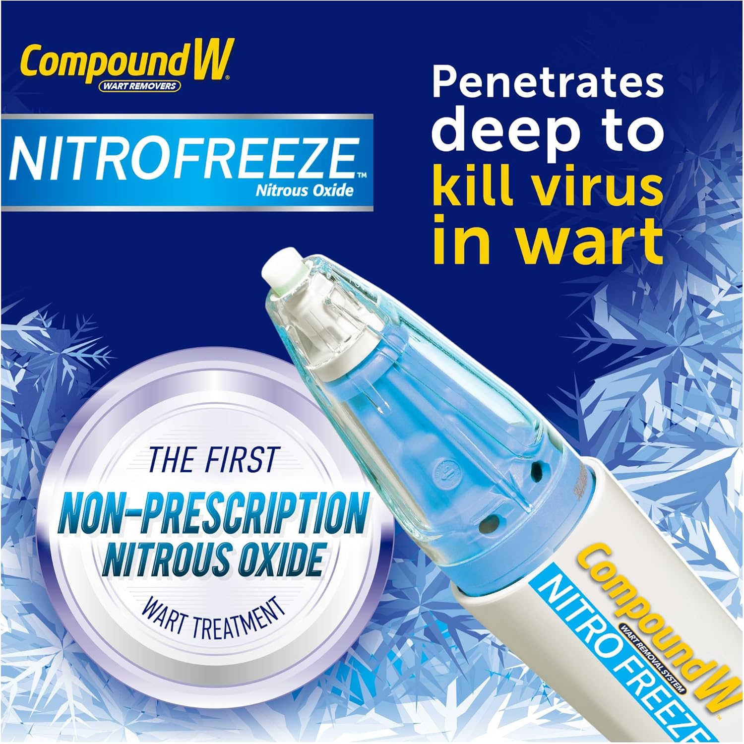 NitroFreeze™ | Compound W® | 1 Pen and 5 Tips