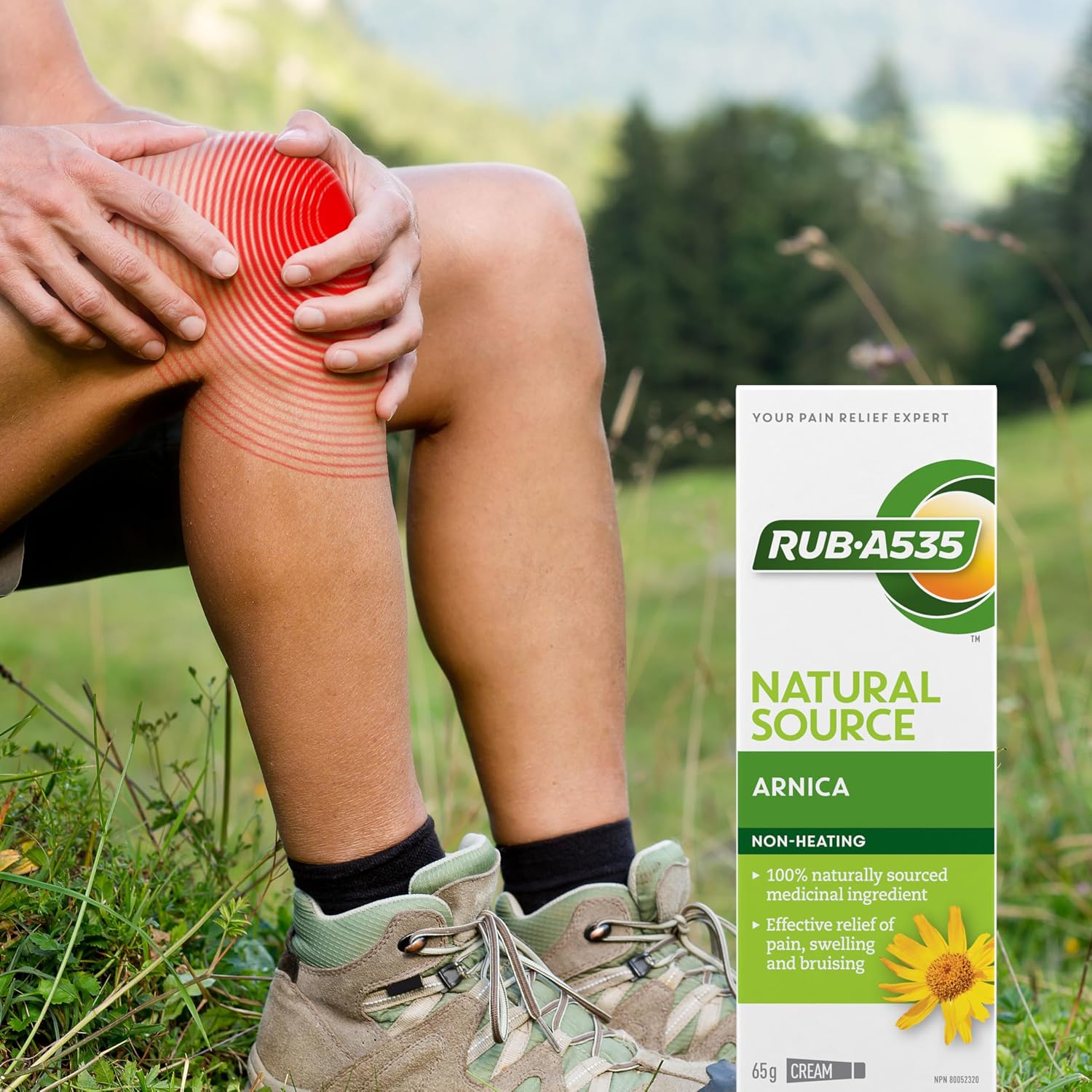 Natural Source Arnica Cream | RUB•A535 | 65 g