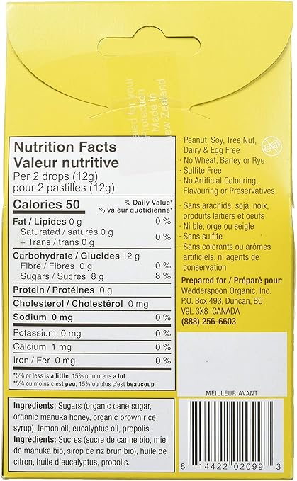 Manuka Honey Drops | Wedderspoon® | Various Flavours
