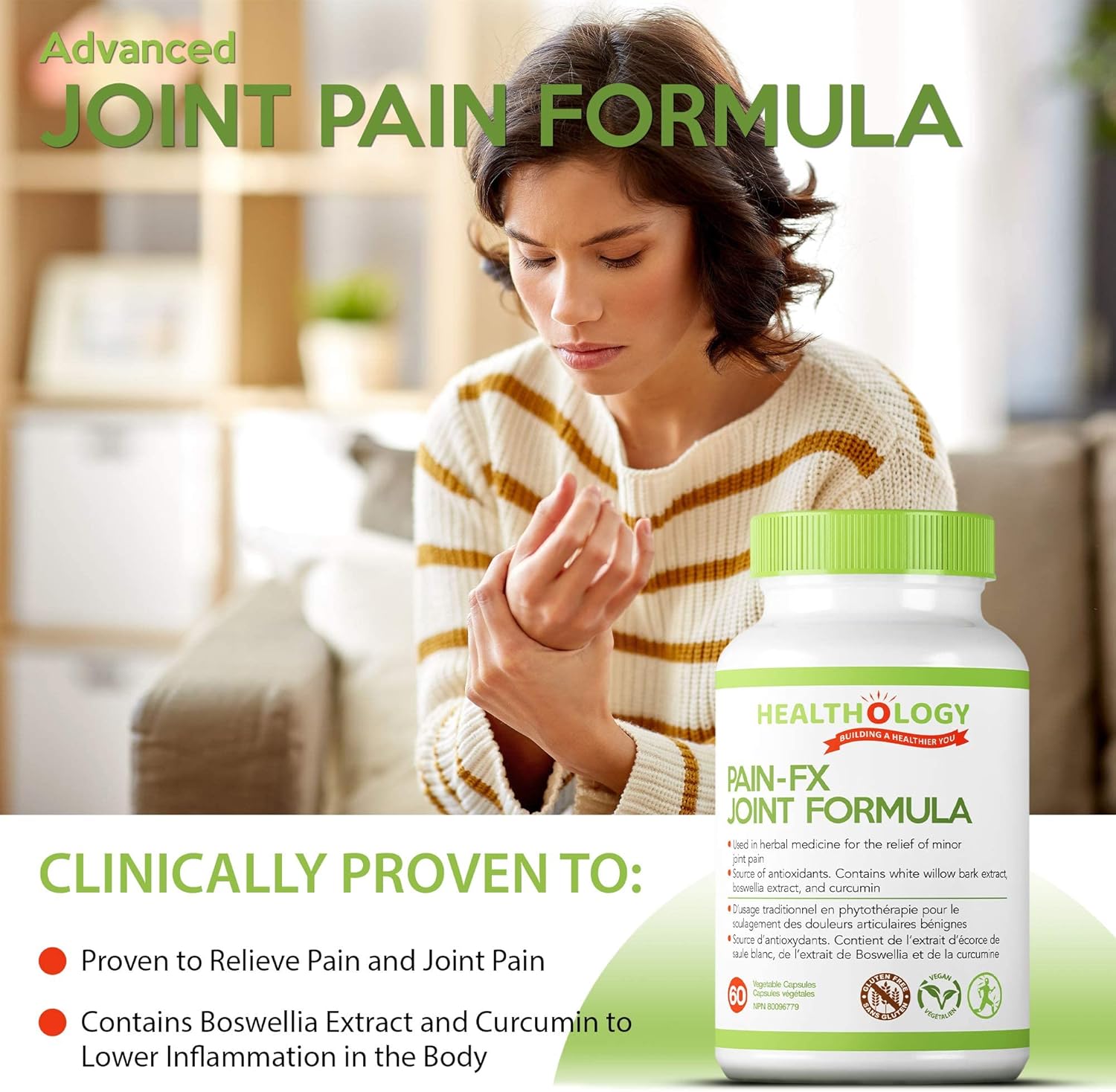 Pain-Fx | Healthology™ | 60 Capusles