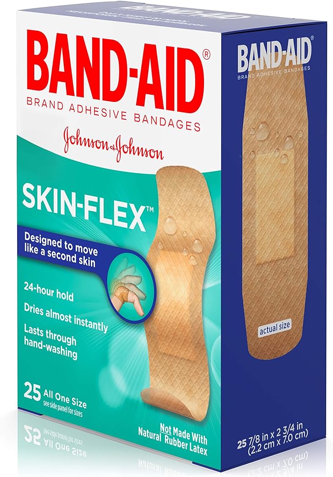 Skin-Flex® Bandages (All One Size) | Band-Aid® | 25 Count