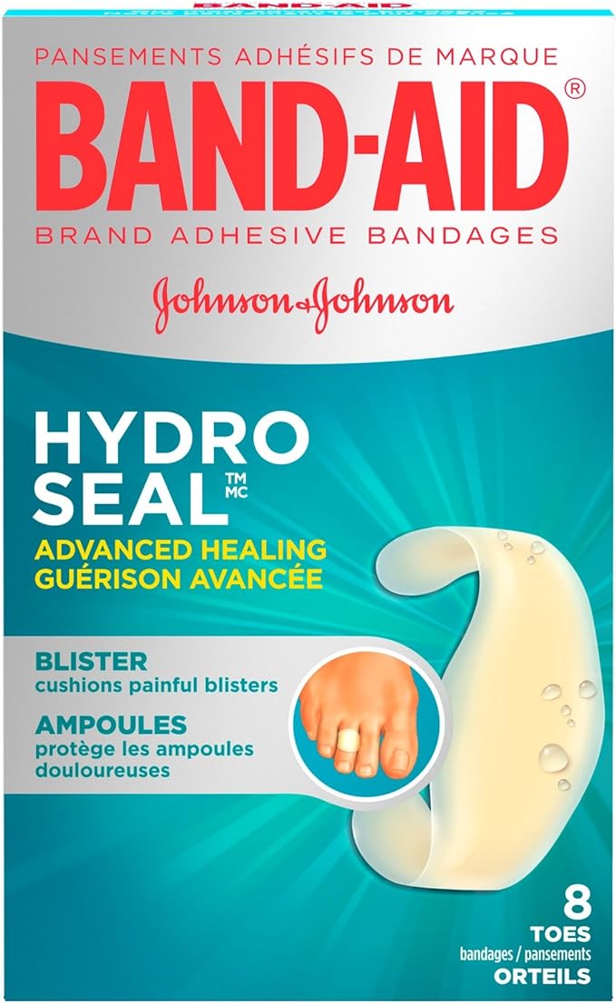 HYDRO SEAL™ Blister Toes/Fingers Bandages | Band-Aid® | 8 Count