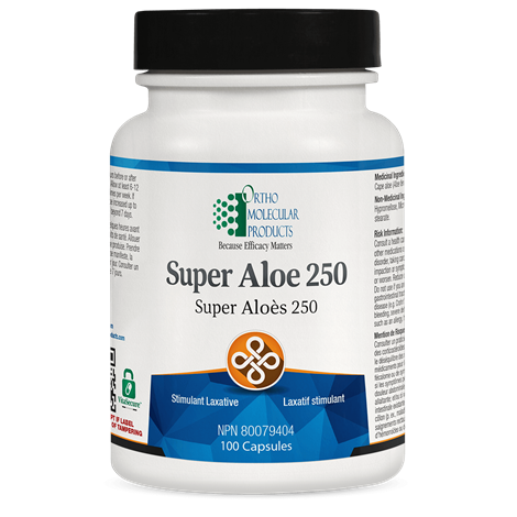 Super Aloe 250 | Ortho Molecular | 100 Capsules